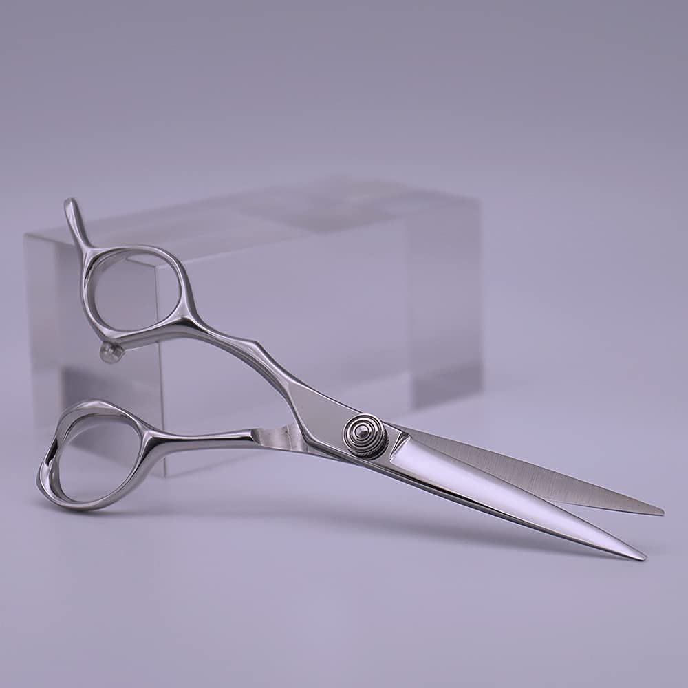 AOLANDUO Hair Cutting Scissor-Extremely Sharp-Offset Design Using Japanese JP440C Stainless Steel Hair Scissor for Barbers & Salon Stylists- Smooth Motion Fine Craftsmanship Barber Scissor (Classic)