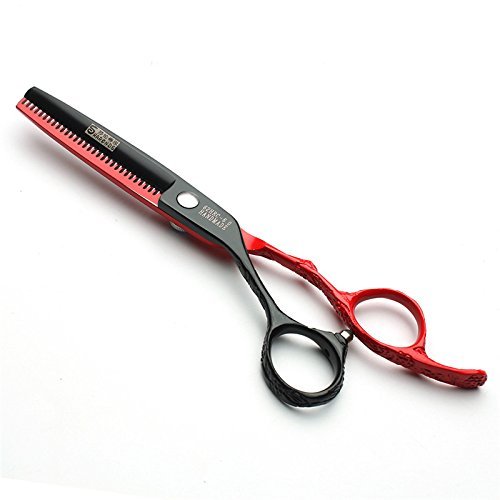 6 Inch Professional Left Handed Hairdressing Scissors Set 440C Hairdressing Scissors (3PCS-B)