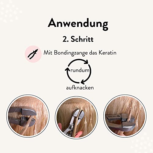 hair2heart Remover Pliers | Bonding Hair Extensions Remover Tool - Efficiently Removes Keratin and Micro Rings, Ensuring Safe and Easy Extension Removal