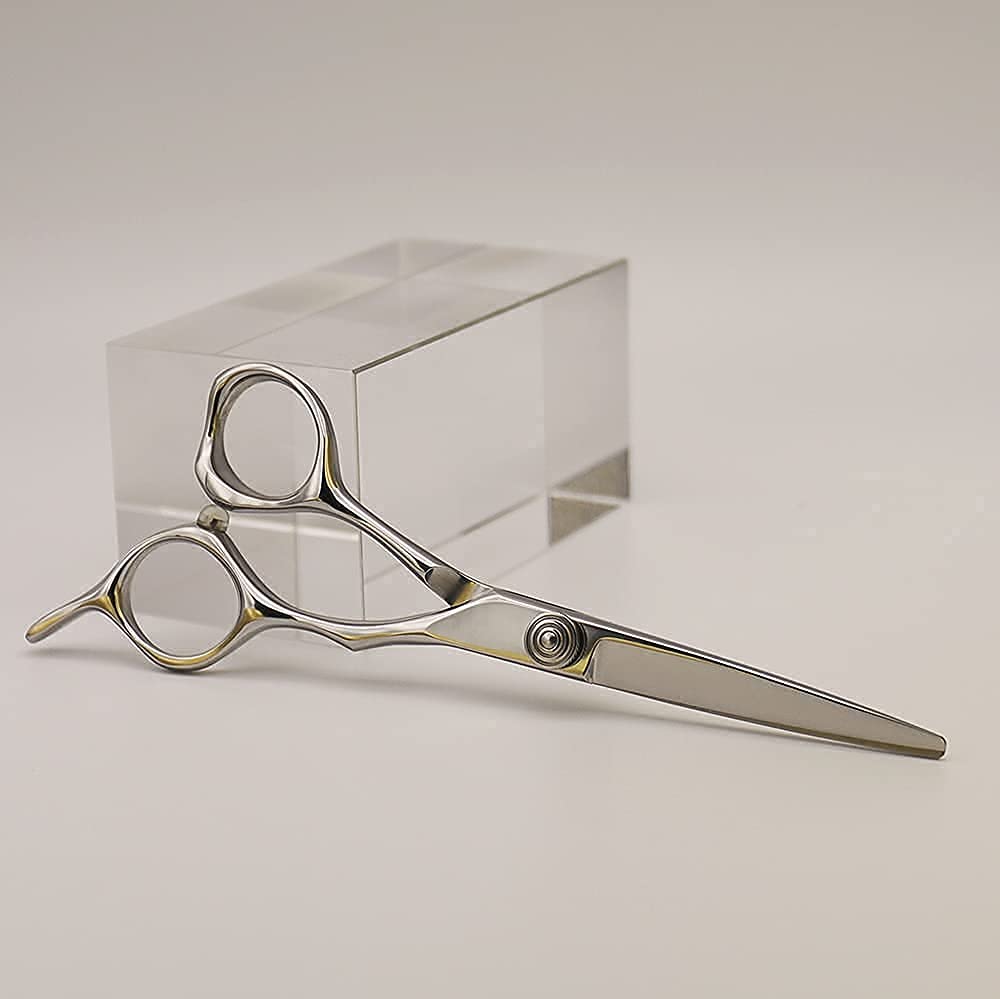 AOLANDUO Hair Cutting Scissor-Extremely Sharp-Offset Design Using Japanese JP440C Stainless Steel Hair Scissor for Barbers & Salon Stylists- Smooth Motion Fine Craftsmanship Barber Scissor (Classic)