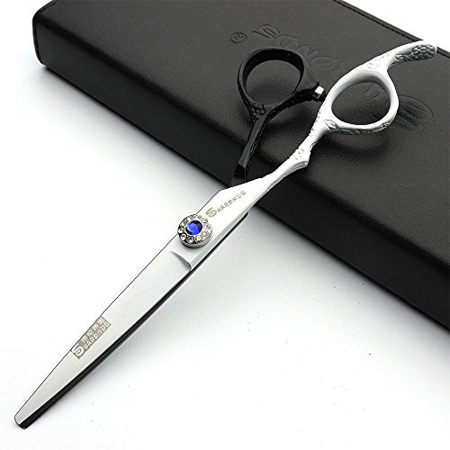 6 Inch Professional Left Handed Hairdressing Scissors Set 440C Hairdressing Scissors (3PCS-B)