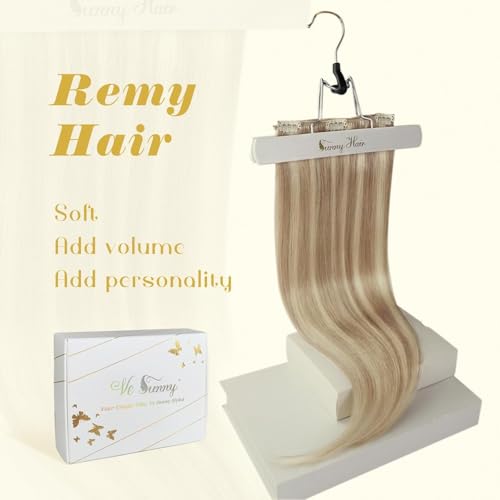 Clip in Hair Extensions Remy Human Hair Extensions for Women Real Hair Clip in Extensions Double Weft Dark Brown Balayage Medium Brown (12 inch-5pcs/80g, 14-24 inch-7pcs/120g)