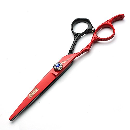 6 Inch Professional Left Handed Hairdressing Scissors Set 440C Hairdressing Scissors (3PCS-B)