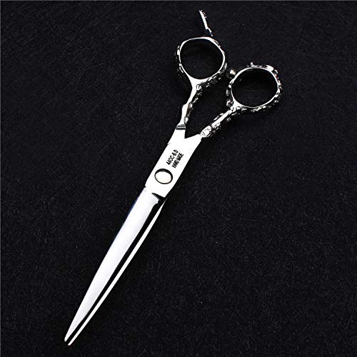 6 Inch Professional Left Handed Hairdressing Scissors Set 440C Hairdressing Scissors (3PCS-B)