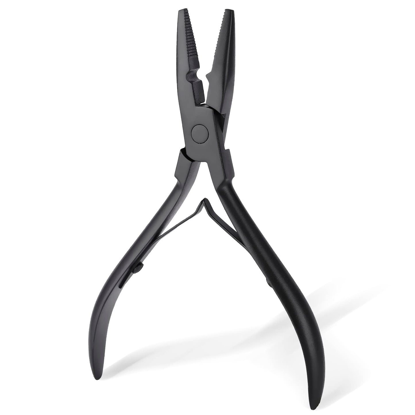 EHDIS Tape in Hair Extensions Pliers Stainless Steel Flat Surface Extensions Tape Sealing Clamp Pliers Tool (Type A)