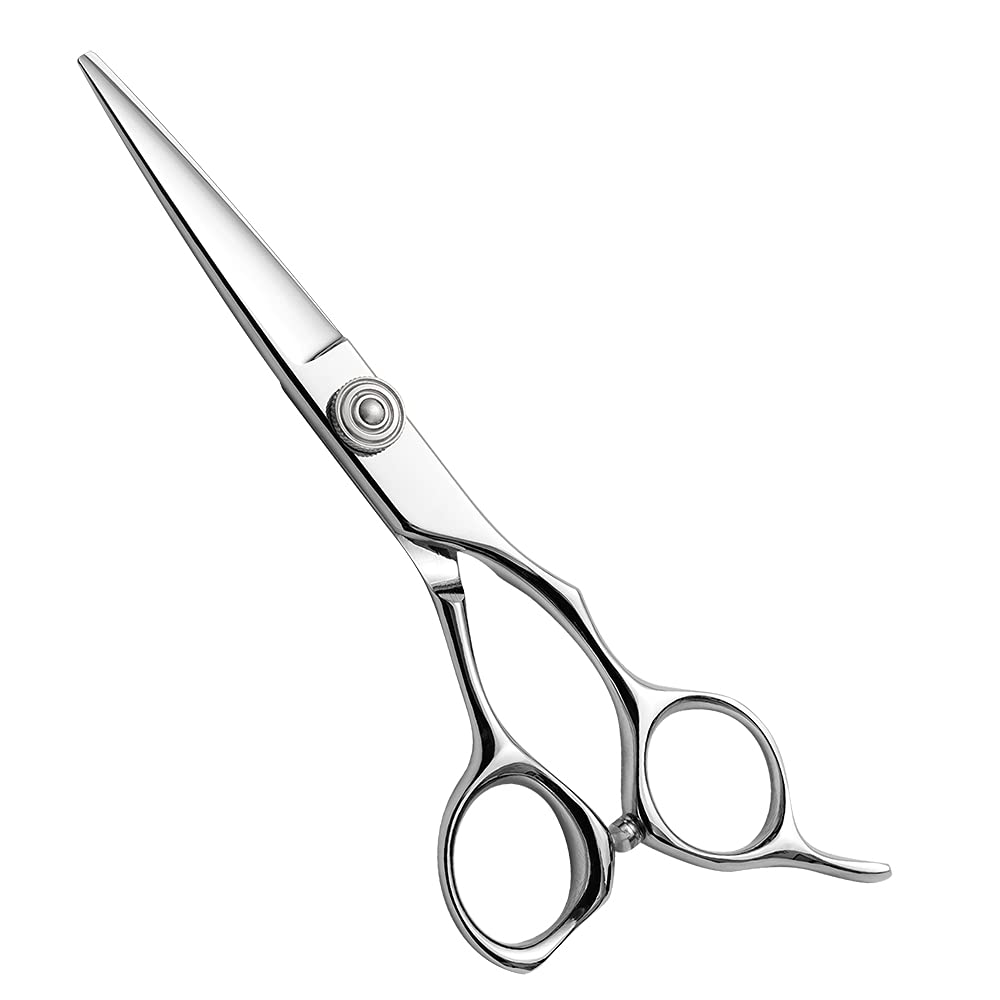 AOLANDUO Hair Cutting Scissor-Extremely Sharp-Offset Design Using Japanese JP440C Stainless Steel Hair Scissor for Barbers & Salon Stylists- Smooth Motion Fine Craftsmanship Barber Scissor (Classic)