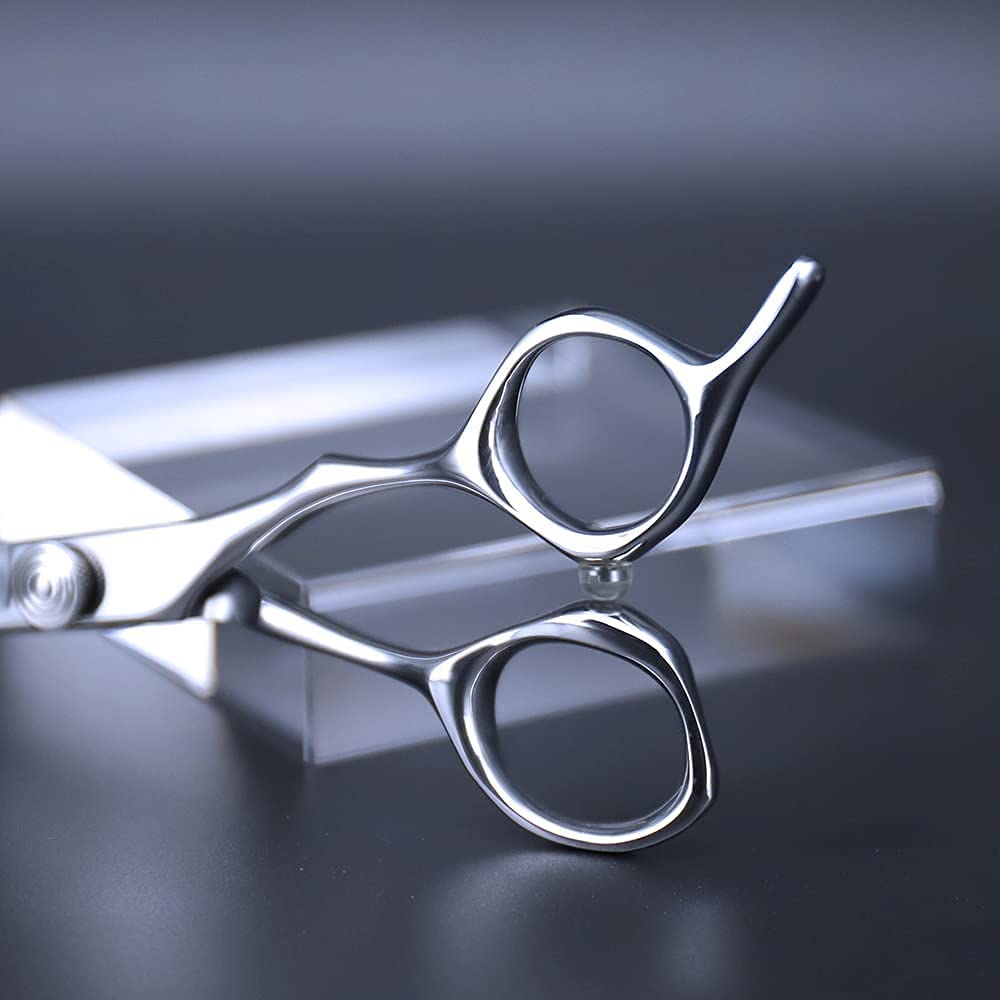 AOLANDUO Hair Cutting Scissor-Extremely Sharp-Offset Design Using Japanese JP440C Stainless Steel Hair Scissor for Barbers & Salon Stylists- Smooth Motion Fine Craftsmanship Barber Scissor (Classic)