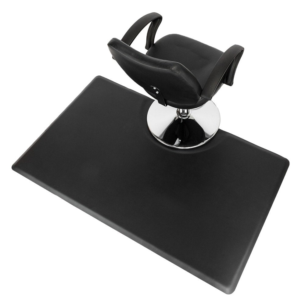 Mefeir 3' x 5' - 7/8'' Thick Salon Anti Fatigue Mat for Hair Stylist, Rectangle Comfort Barber Shop Beauty Floor Mats Under Styling Chair