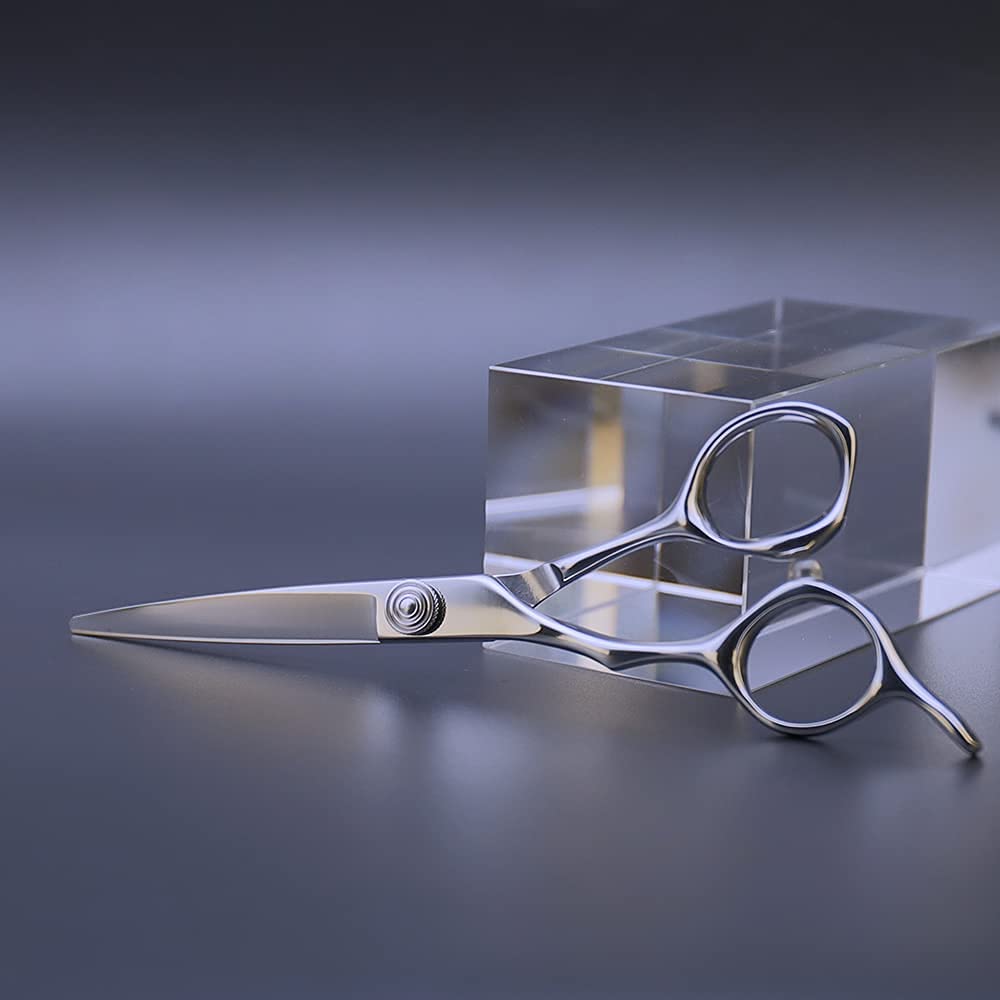 AOLANDUO Hair Cutting Scissor-Extremely Sharp-Offset Design Using Japanese JP440C Stainless Steel Hair Scissor for Barbers & Salon Stylists- Smooth Motion Fine Craftsmanship Barber Scissor (Classic)