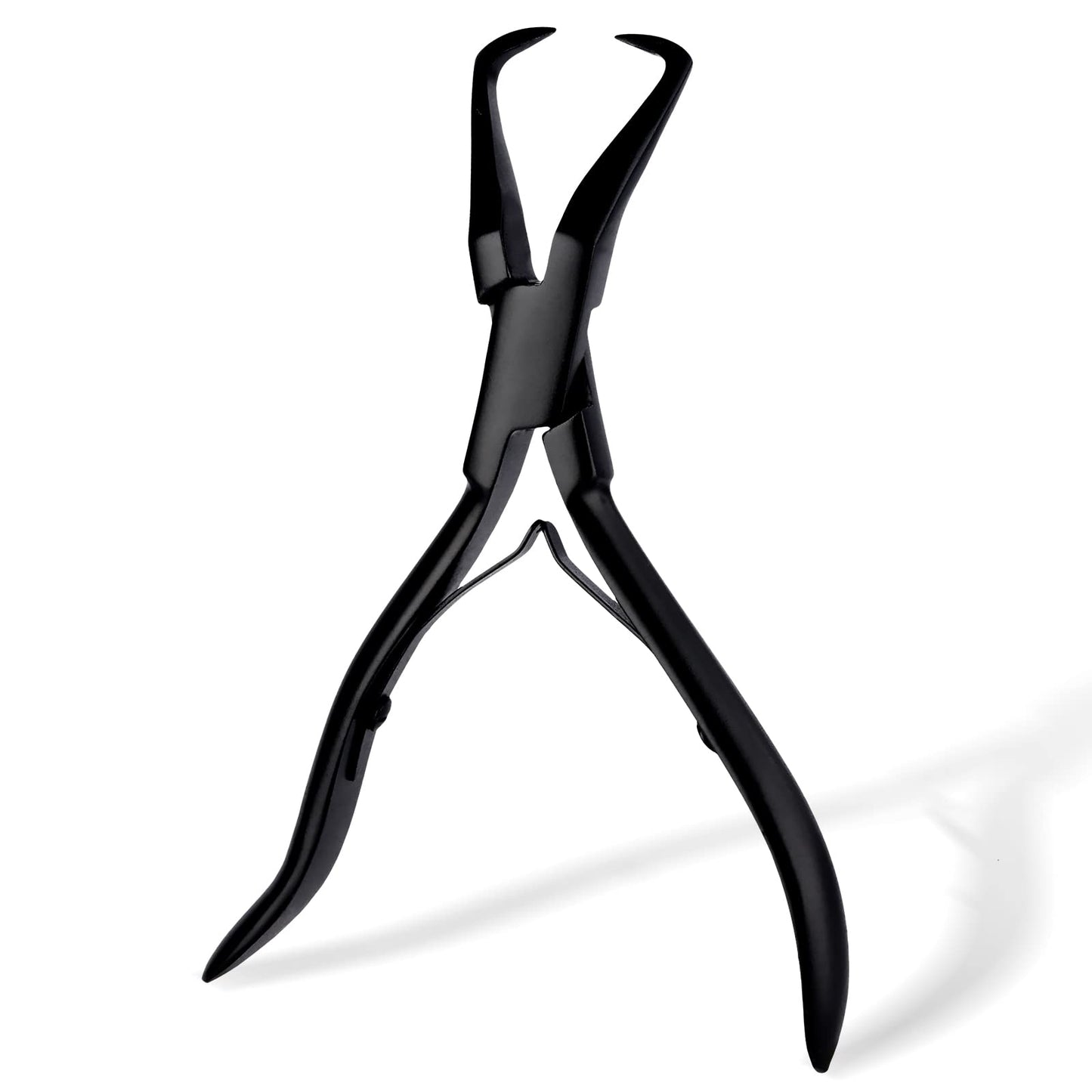 EHDIS Tape in Hair Extensions Pliers Stainless Steel Flat Surface Extensions Tape Sealing Clamp Pliers Tool (Type A)