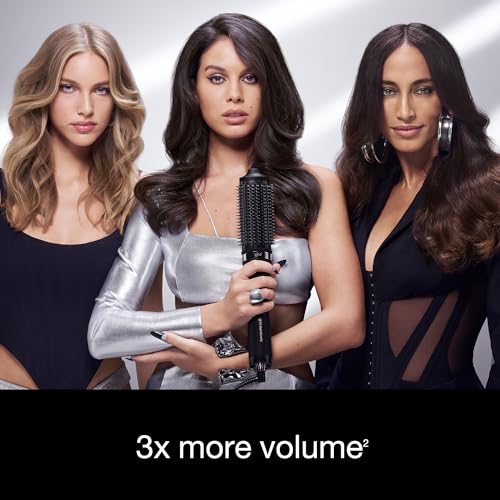 ghd Duet Blowdry-Hair Dryer Brush-Wet to Blow Dried with No Heat Damaage, 3X more Volume, 24hr Long Lasting Results, Blow Dry with No Fizz, 50% More Shine, Black/White