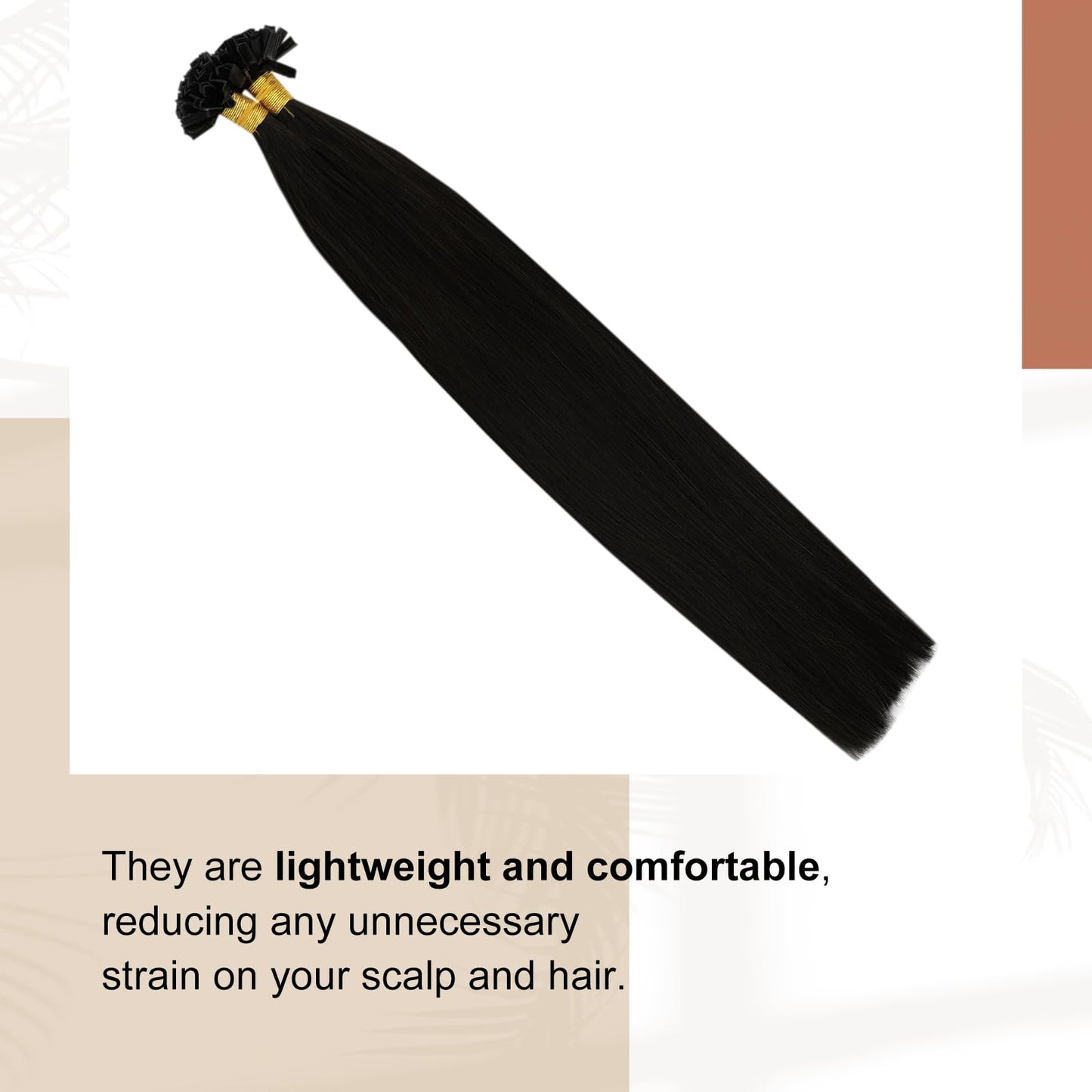 Full Shine Cold Fusion Prebonded Human Hair Extensions with Microbeads Color 18 Ash Blonde Highlighted 613 Blonde Micro Link Straight Hair 22 Inch Natural Hair Extensions for Women 50 Strands