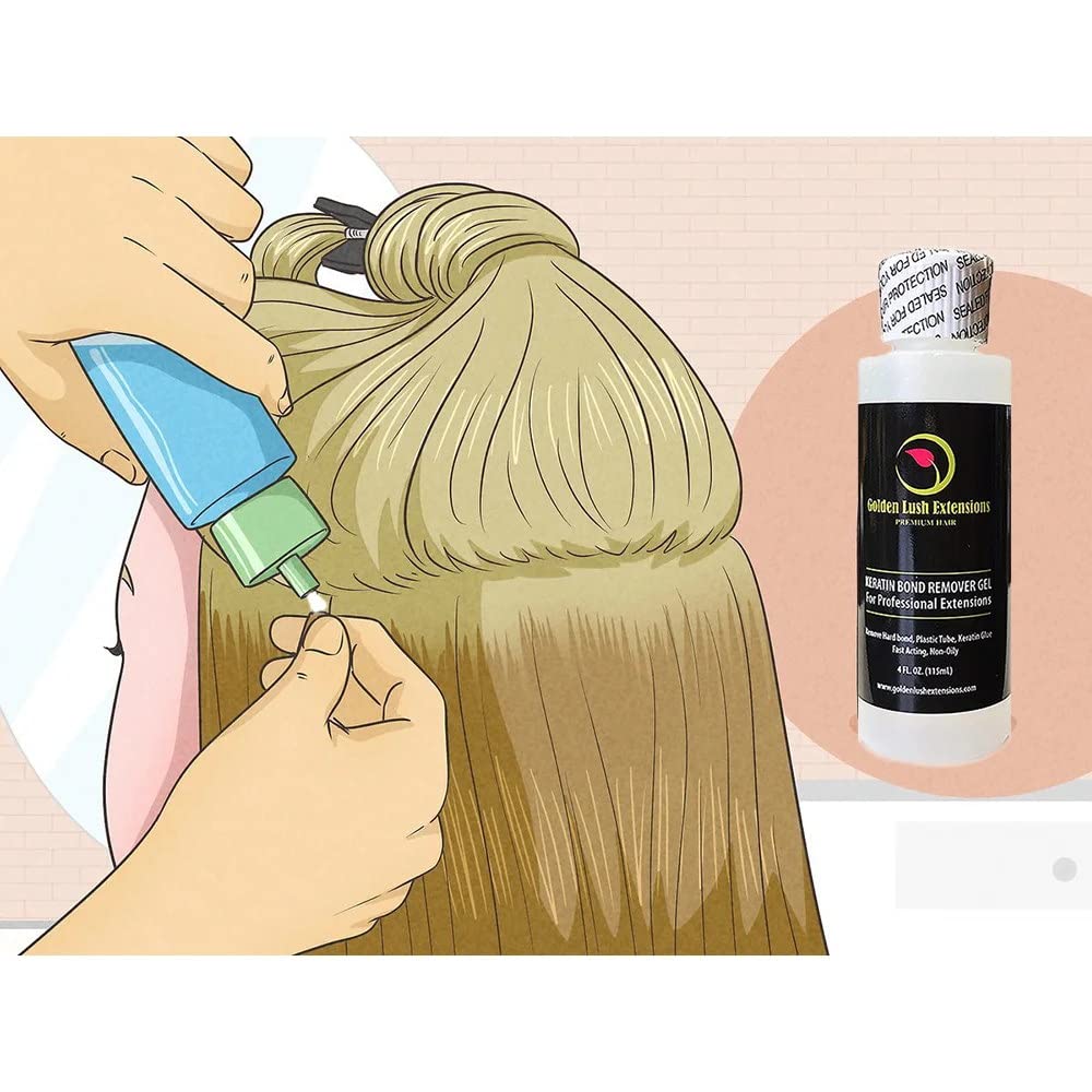 Keratin Glue Fusion Pre-Bonded Remover Super Act and I Tip Pliers for Keratin Hair Extensions Bonds Breaker Micro Ring Beads Remove Plier with Comb Set