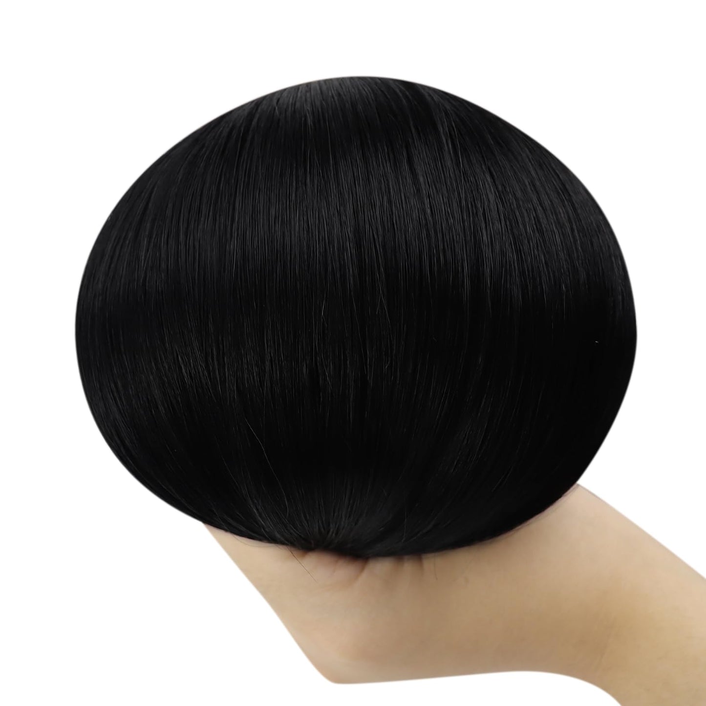 Full Shine Cold Fusion Prebonded Human Hair Extensions with Microbeads Color 18 Ash Blonde Highlighted 613 Blonde Micro Link Straight Hair 22 Inch Natural Hair Extensions for Women 50 Strands