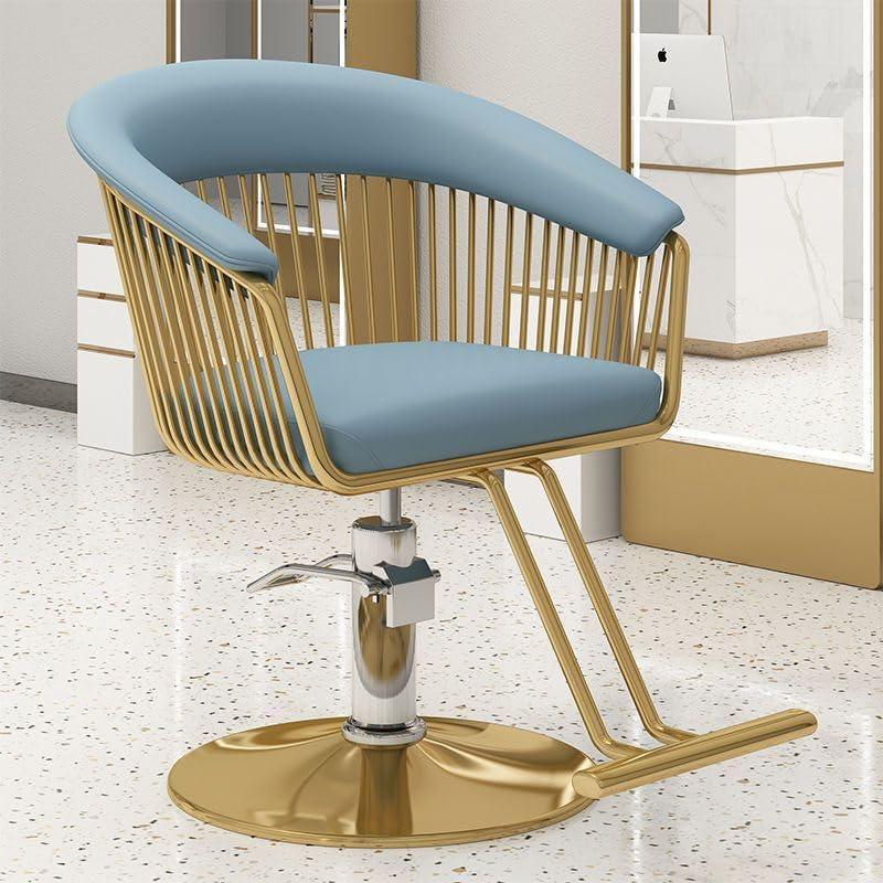 OSmari Salon Chair Heavy Duty for Stylist,Barber 360 Degree Swivel, Hydraulic Pump Hair Cutting, Beauty Spa Styling Hairdressing Tattoo Equipment,Black