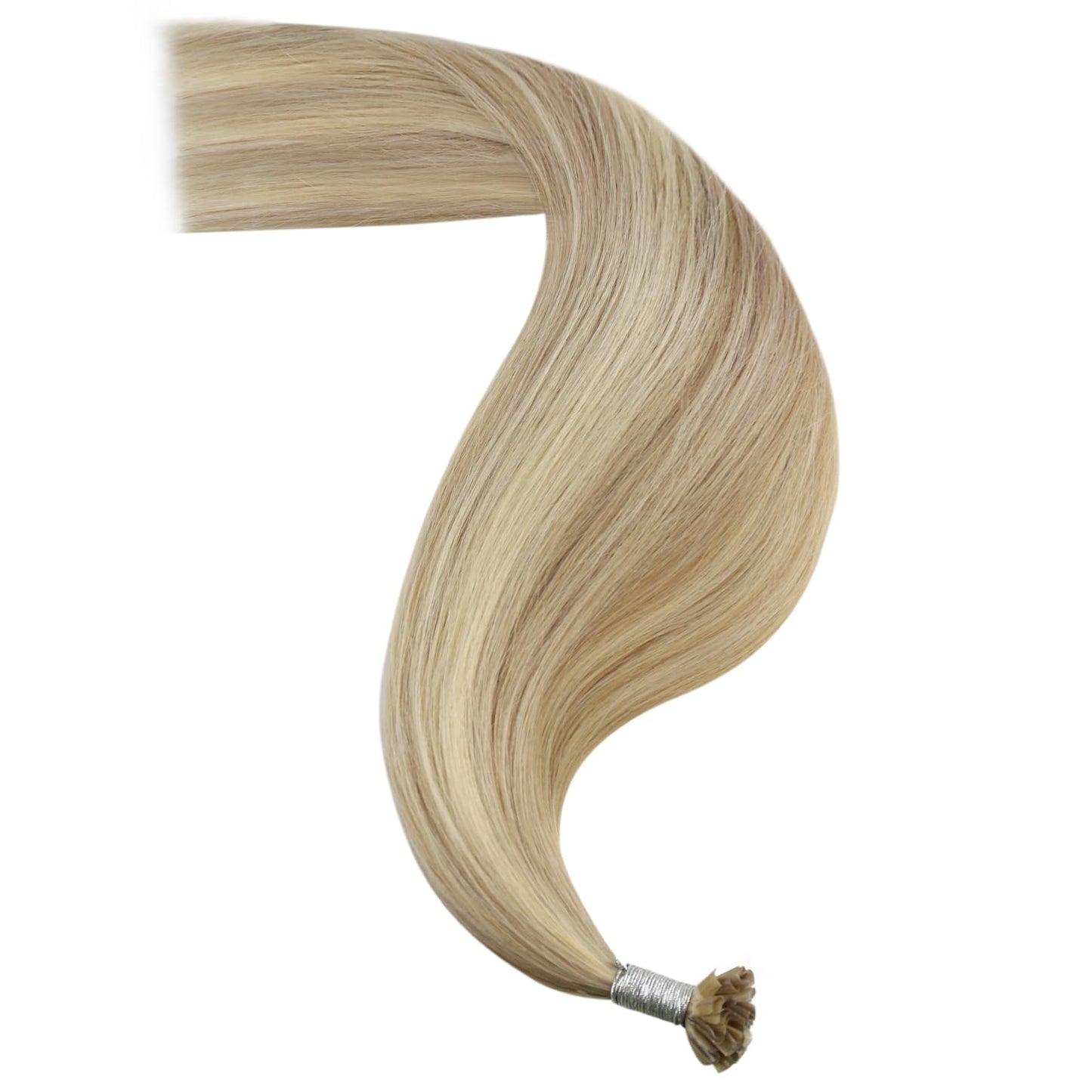 REMY premium Micro Link Hair Extensions Highlight Micro Loop Hair Extensions Real Human Hair Light Brown Highlights Blonde Micro Extensions Real Human Hair Add Hair Volume 18 Inch 50s/50g