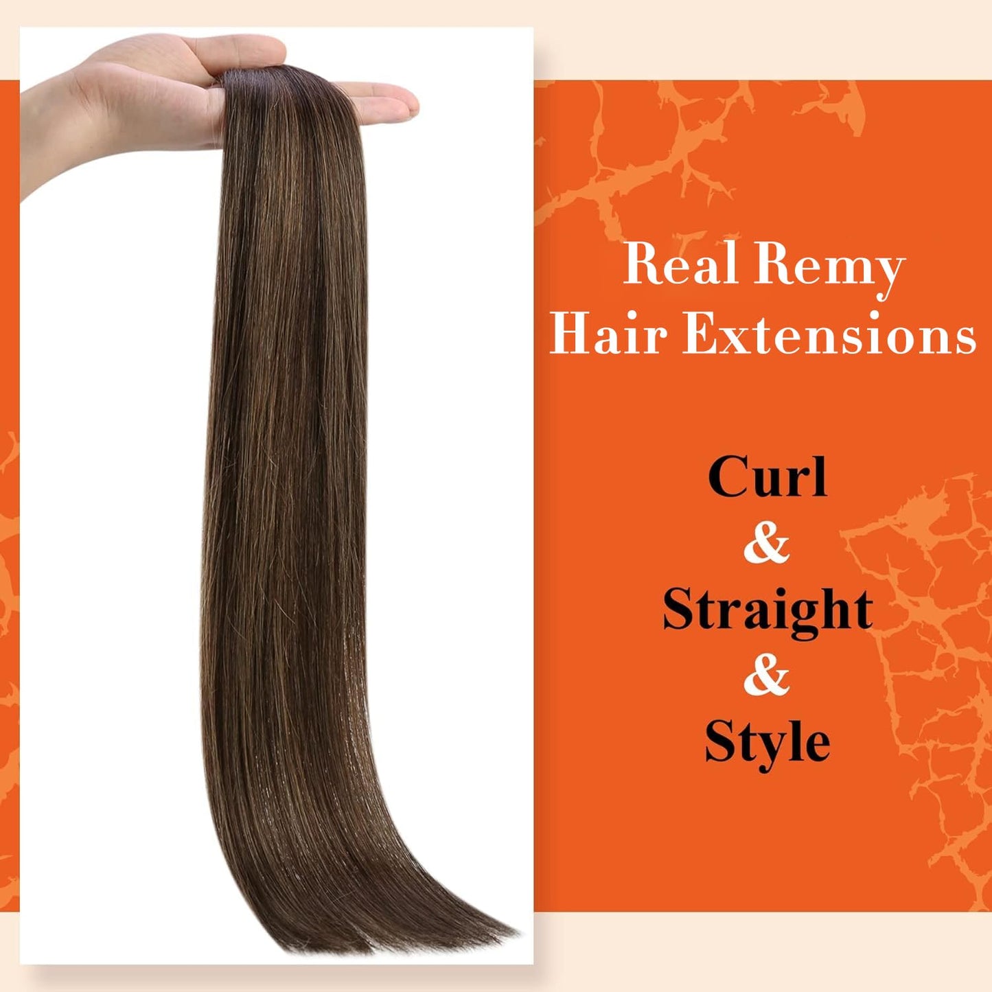 Full Shine Cold Fusion Prebonded Human Hair Extensions with Microbeads Color 18 Ash Blonde Highlighted 613 Blonde Micro Link Straight Hair 22 Inch Natural Hair Extensions for Women 50 Strands