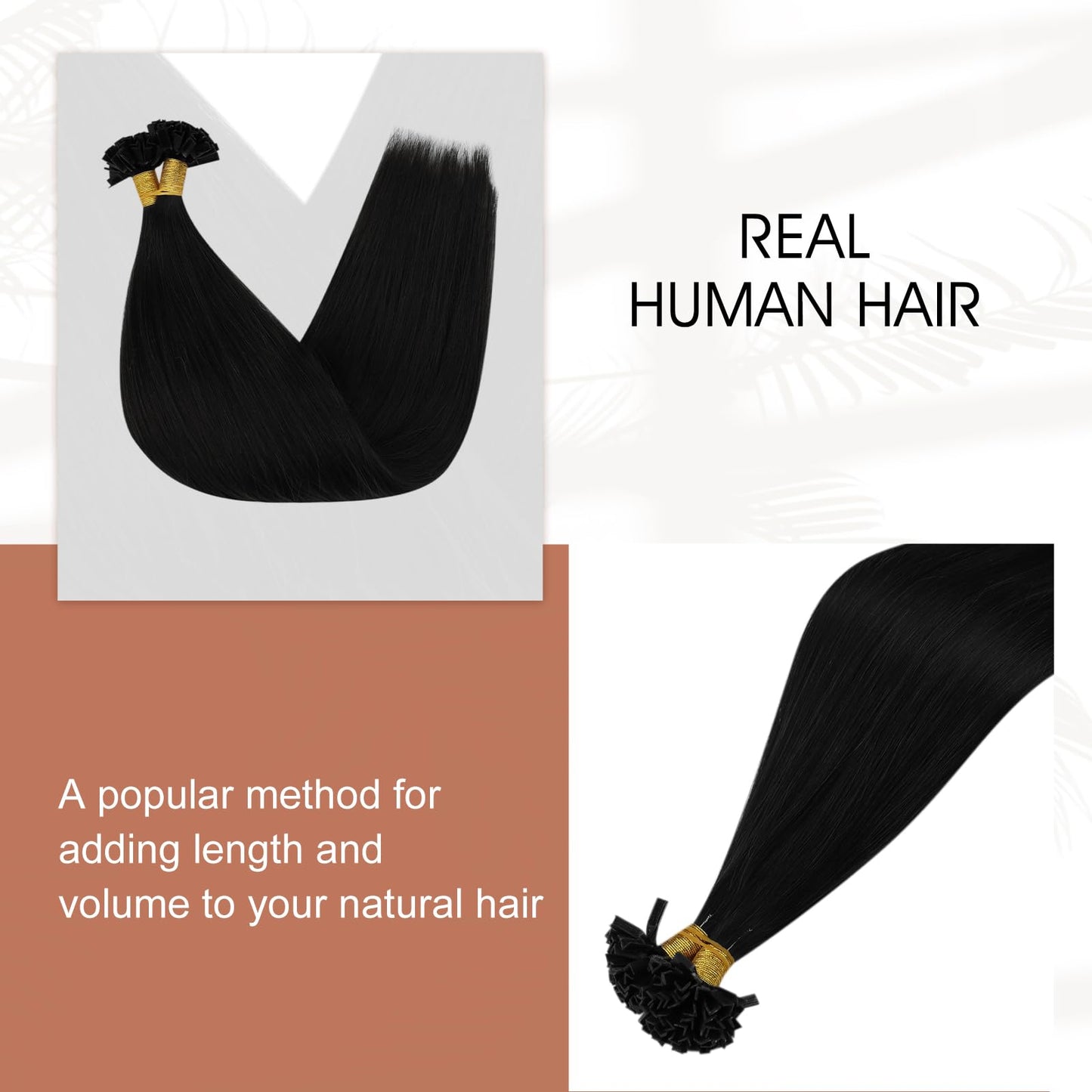 Full Shine Cold Fusion Prebonded Human Hair Extensions with Microbeads Color 18 Ash Blonde Highlighted 613 Blonde Micro Link Straight Hair 22 Inch Natural Hair Extensions for Women 50 Strands