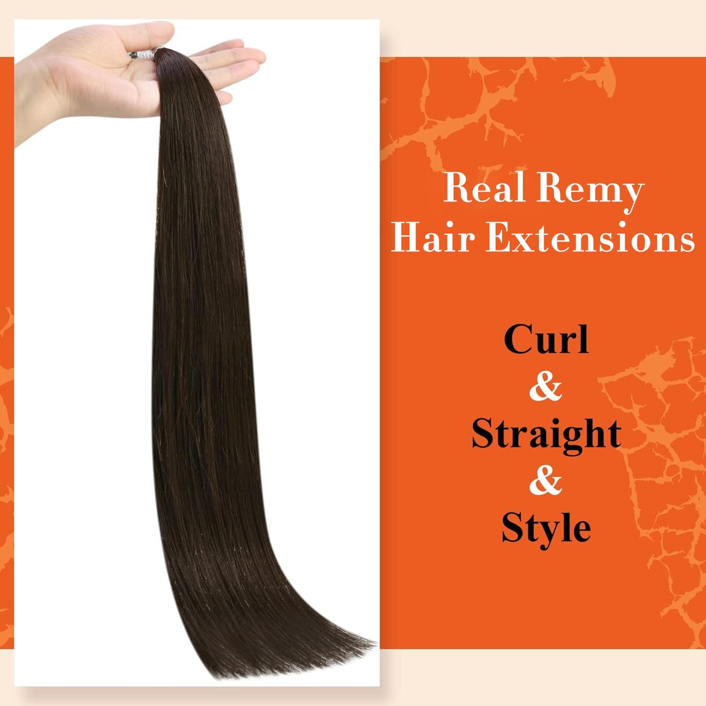 Full Shine Cold Fusion Prebonded Human Hair Extensions with Microbeads Color 18 Ash Blonde Highlighted 613 Blonde Micro Link Straight Hair 22 Inch Natural Hair Extensions for Women 50 Strands