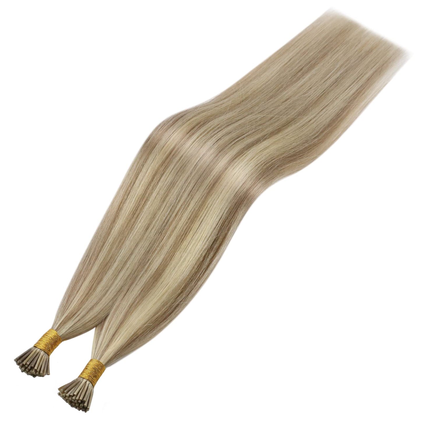 REMY premium Micro Link Hair Extensions Highlight Micro Loop Hair Extensions Real Human Hair Light Brown Highlights Blonde Micro Extensions Real Human Hair Add Hair Volume 18 Inch 50s/50g