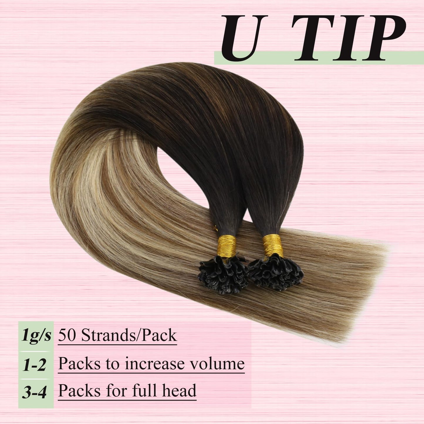REMY premium Micro Link Hair Extensions Highlight Micro Loop Hair Extensions Real Human Hair Light Brown Highlights Blonde Micro Extensions Real Human Hair Add Hair Volume 18 Inch 50s/50g