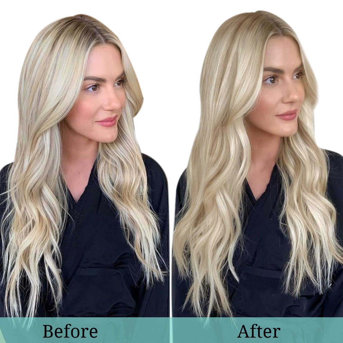 DOORES Seamless Clip in Hair Extensions Real Human Hair, Jet Black 150g 7pcs 20 Inch, Hair Extensions Clip in Human Hair Extensions Clip ins with Thin Weft Thick Straight Hair