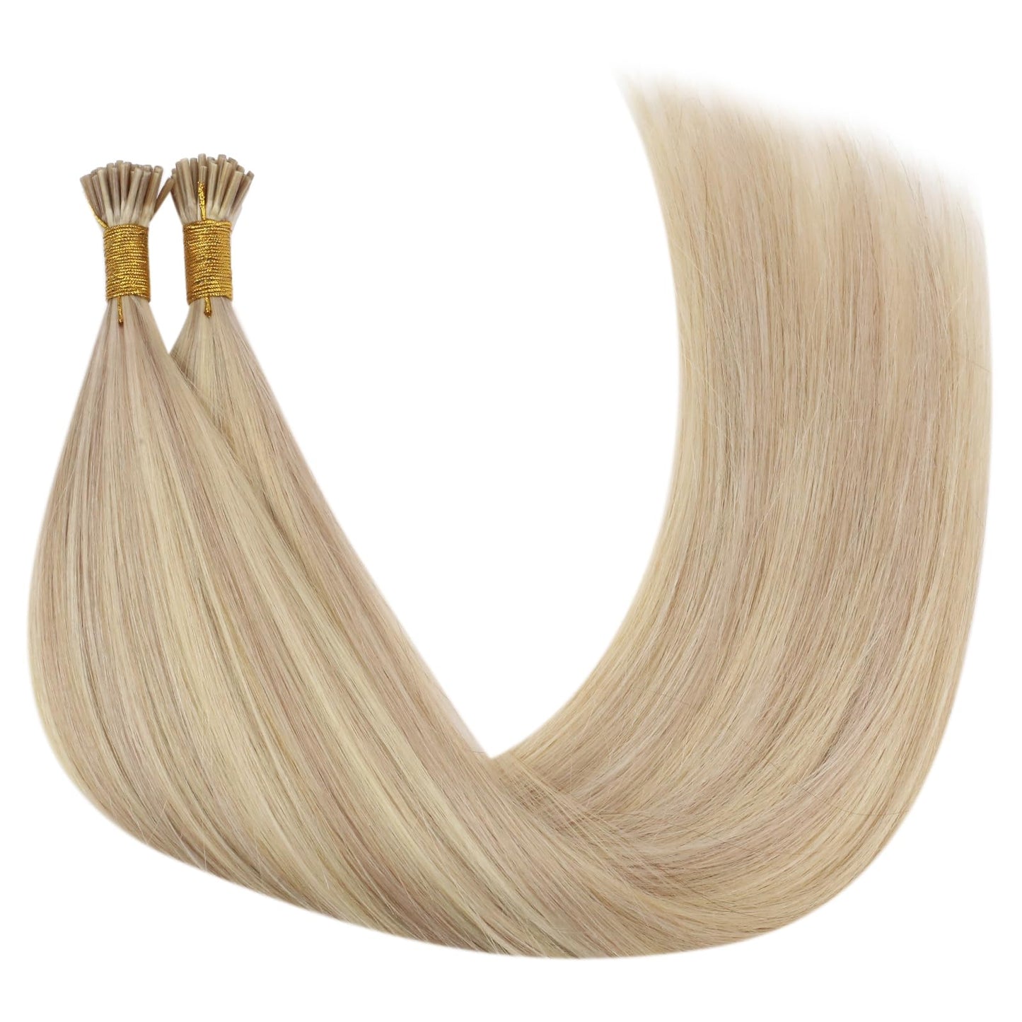 REMY premium Micro Link Hair Extensions Highlight Micro Loop Hair Extensions Real Human Hair Light Brown Highlights Blonde Micro Extensions Real Human Hair Add Hair Volume 18 Inch 50s/50g
