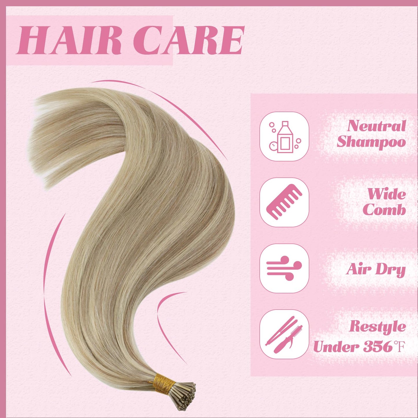 REMY premium Micro Link Hair Extensions Highlight Micro Loop Hair Extensions Real Human Hair Light Brown Highlights Blonde Micro Extensions Real Human Hair Add Hair Volume 18 Inch 50s/50g