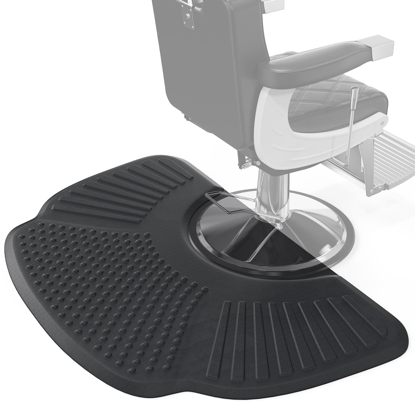 Mefeir 3' x 5' - 7/8'' Thick Salon Anti Fatigue Mat for Hair Stylist, Rectangle Comfort Barber Shop Beauty Floor Mats Under Styling Chair