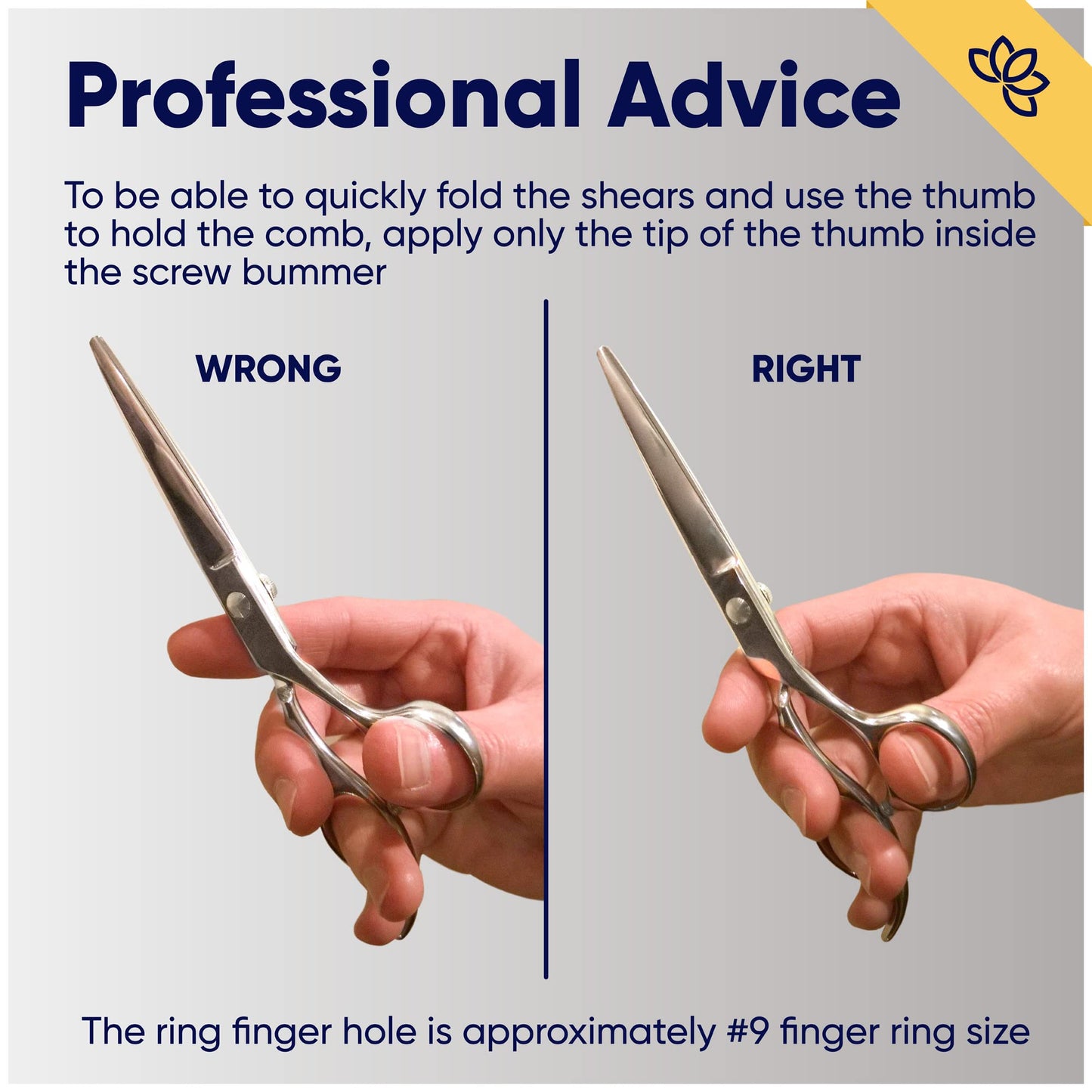 Equinox Professional Hair Scissors - 6.5 Inches Sharp Razor Edge Series Hair Cutting Scissors - Perfect Barber Hairdresser Shears - Japanese Stainless Steel Haircut Kit