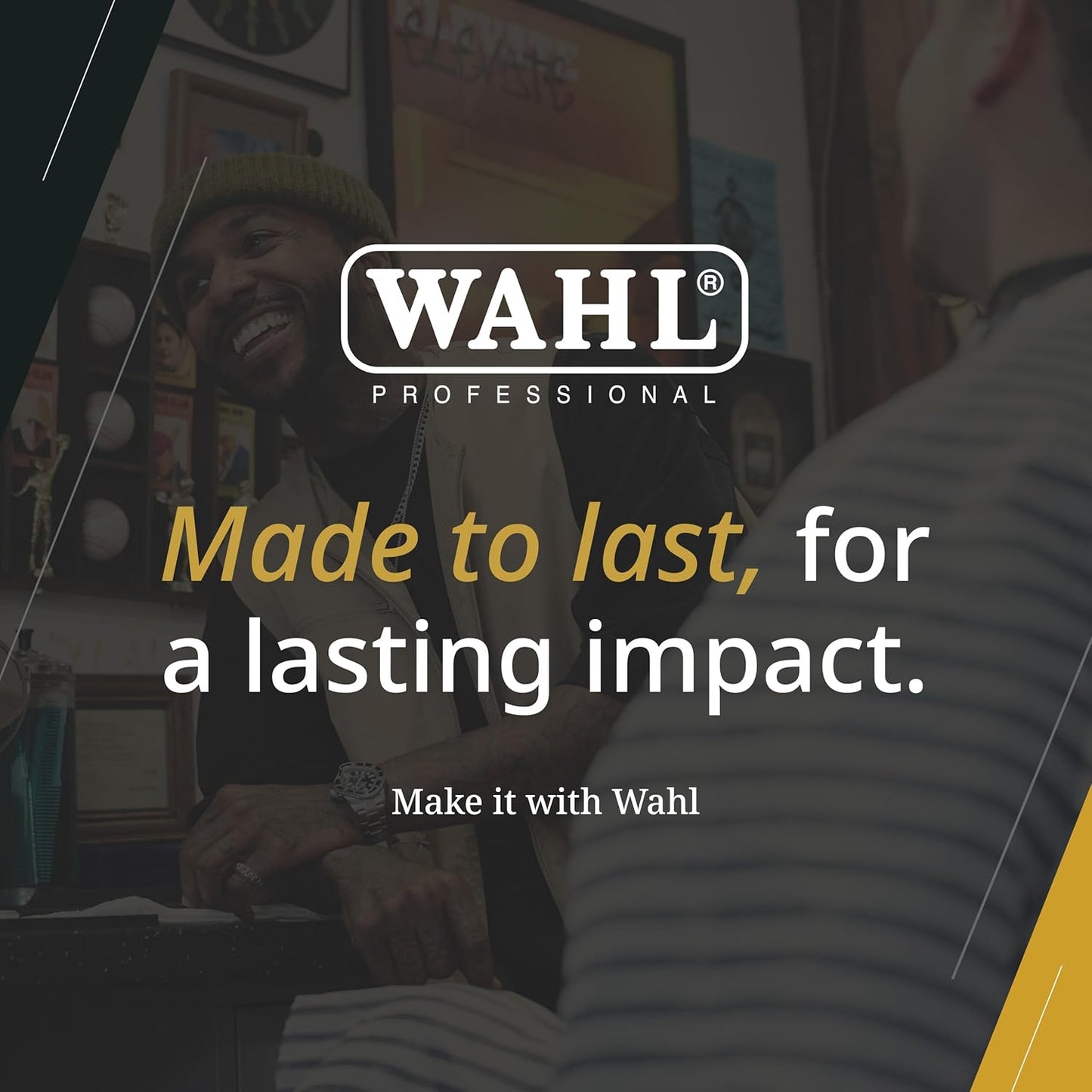 Wahl Professional 5-Star Vapor Clipper with F32 FADEOUT Adjustable Balding Blade, Adaptable Speed Control, Cord/Cordless