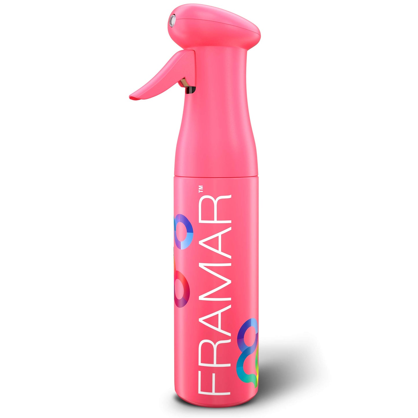 FRAMAR Premium Hair Spray Bottle - Continuous Spray Bottle For Hair, Mist Spray Bottle, Curly Hair Products For Women, Water Spray Bottle For Plants, Vaporisateur Bouteille, Mister Spray Bottle (Pink)