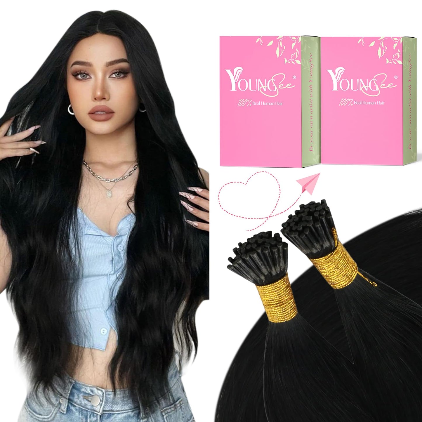 REMY premium Micro Link Hair Extensions Highlight Micro Loop Hair Extensions Real Human Hair Light Brown Highlights Blonde Micro Extensions Real Human Hair Add Hair Volume 18 Inch 50s/50g