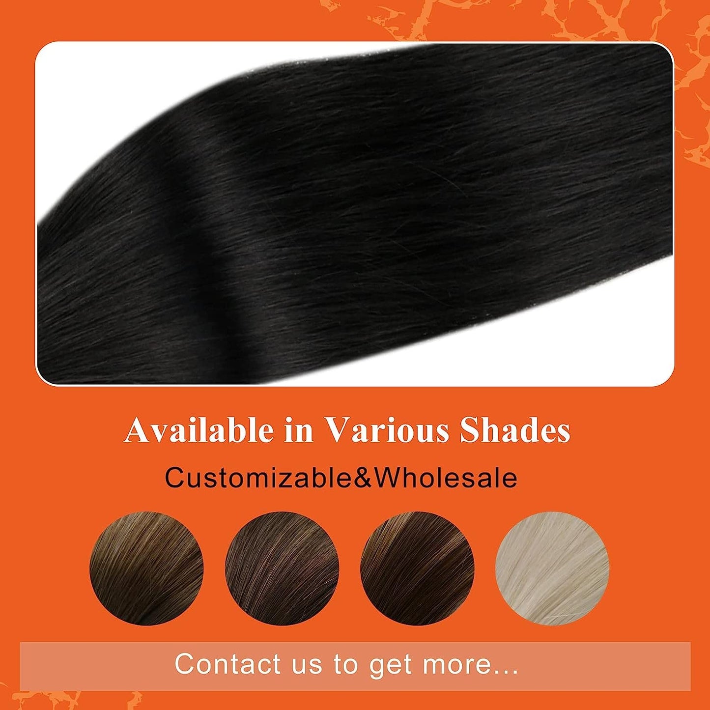 Full Shine Cold Fusion Prebonded Human Hair Extensions with Microbeads Color 18 Ash Blonde Highlighted 613 Blonde Micro Link Straight Hair 22 Inch Natural Hair Extensions for Women 50 Strands