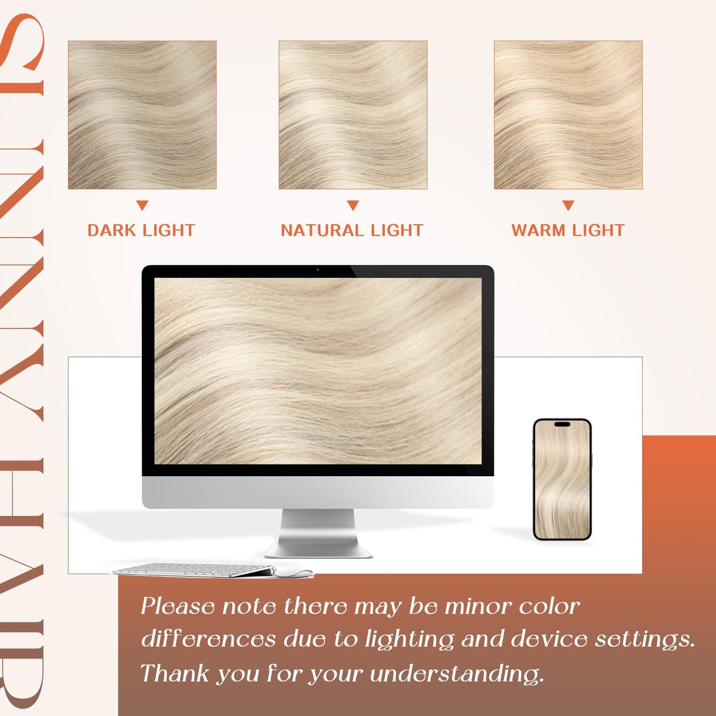 Remy Flat Tip Hair Extensions Human Hair Keratin Fusion Hair Extensions Real Human Hair Extensions for Women 50G/50S Warm Ash Blonde Highlight Bleach Blonde 16inch