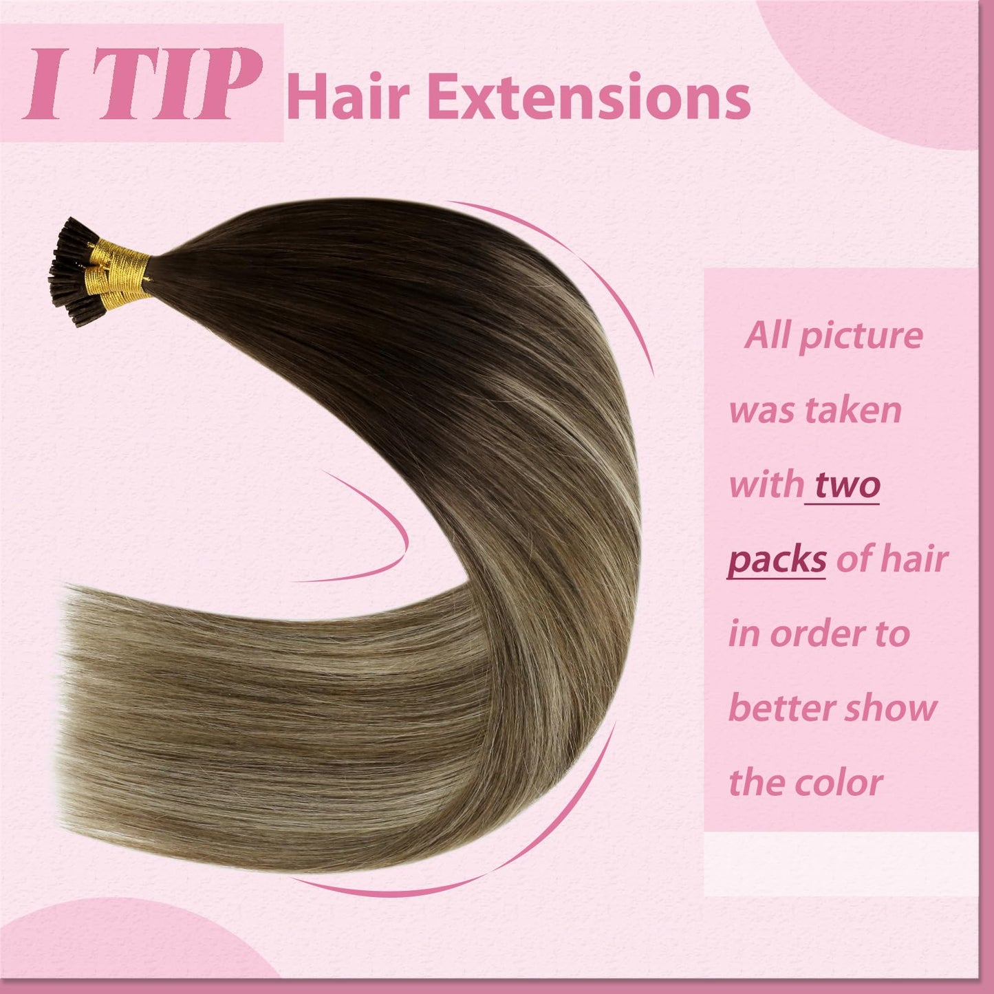 REMY premium Micro Link Hair Extensions Highlight Micro Loop Hair Extensions Real Human Hair Light Brown Highlights Blonde Micro Extensions Real Human Hair Add Hair Volume 18 Inch 50s/50g