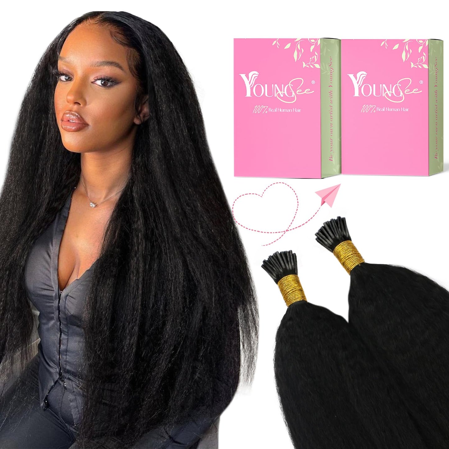REMY premium Micro Link Hair Extensions Highlight Micro Loop Hair Extensions Real Human Hair Light Brown Highlights Blonde Micro Extensions Real Human Hair Add Hair Volume 18 Inch 50s/50g