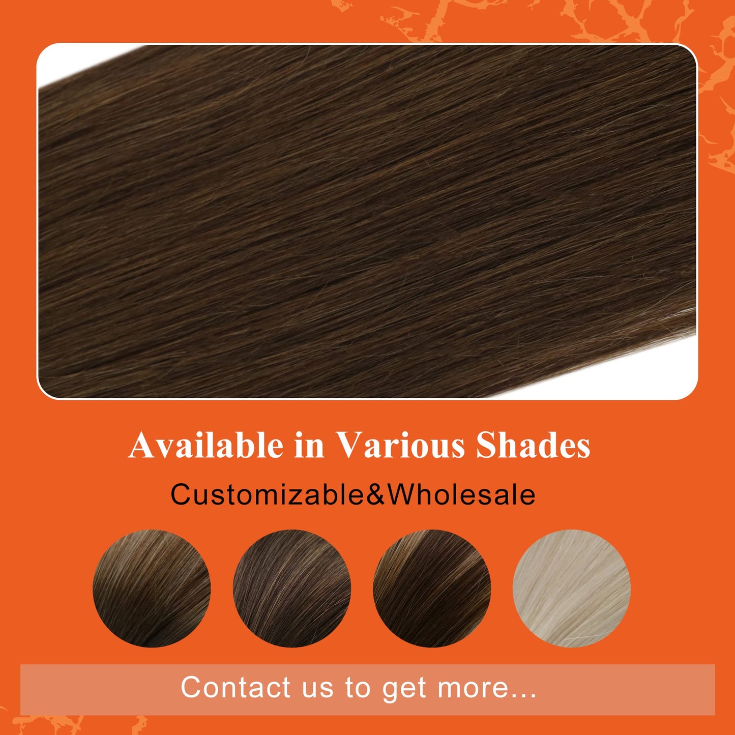 Full Shine Cold Fusion Prebonded Human Hair Extensions with Microbeads Color 18 Ash Blonde Highlighted 613 Blonde Micro Link Straight Hair 22 Inch Natural Hair Extensions for Women 50 Strands