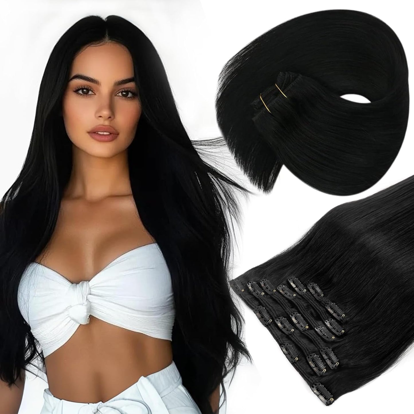 Remy Flat Tip Hair Extensions Human Hair Keratin Fusion Hair Extensions Real Human Hair Extensions for Women 50G/50S Warm Ash Blonde Highlight Bleach Blonde 16inch