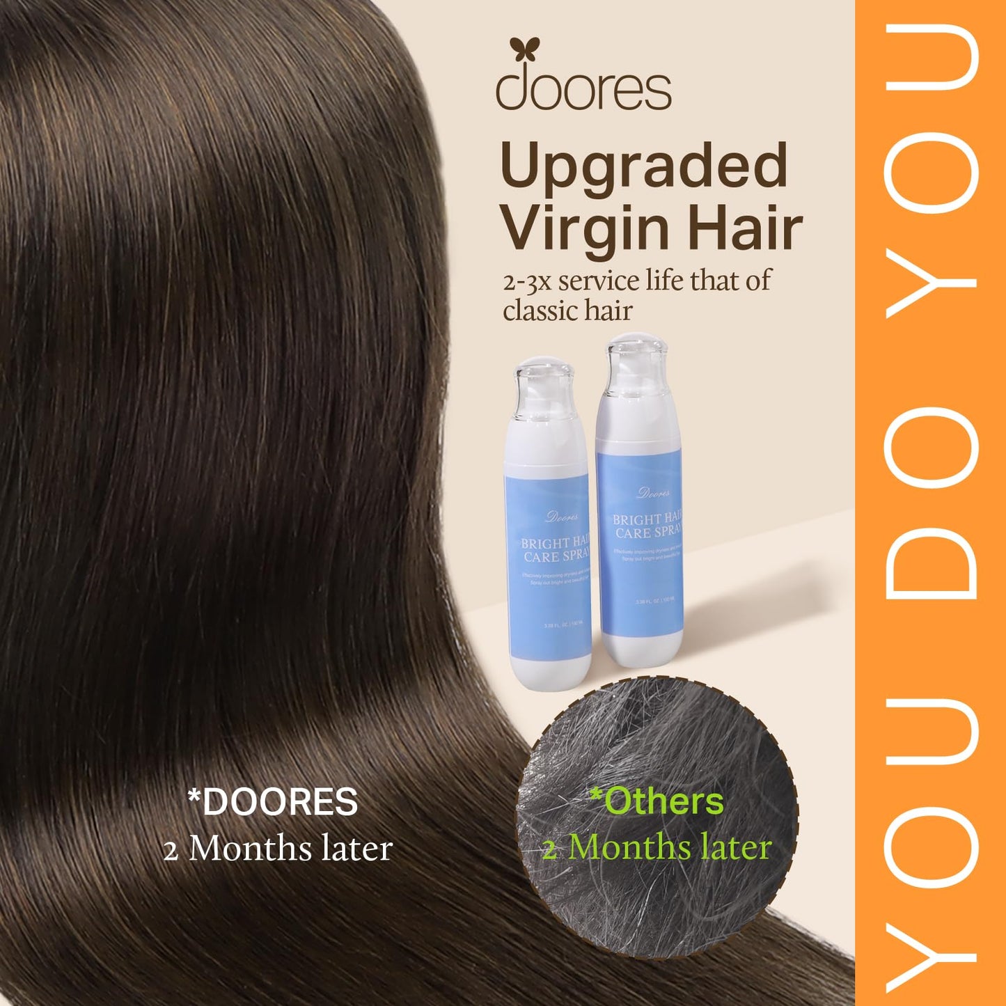 DOORES Seamless Clip in Hair Extensions Real Human Hair, Jet Black 150g 7pcs 20 Inch, Hair Extensions Clip in Human Hair Extensions Clip ins with Thin Weft Thick Straight Hair