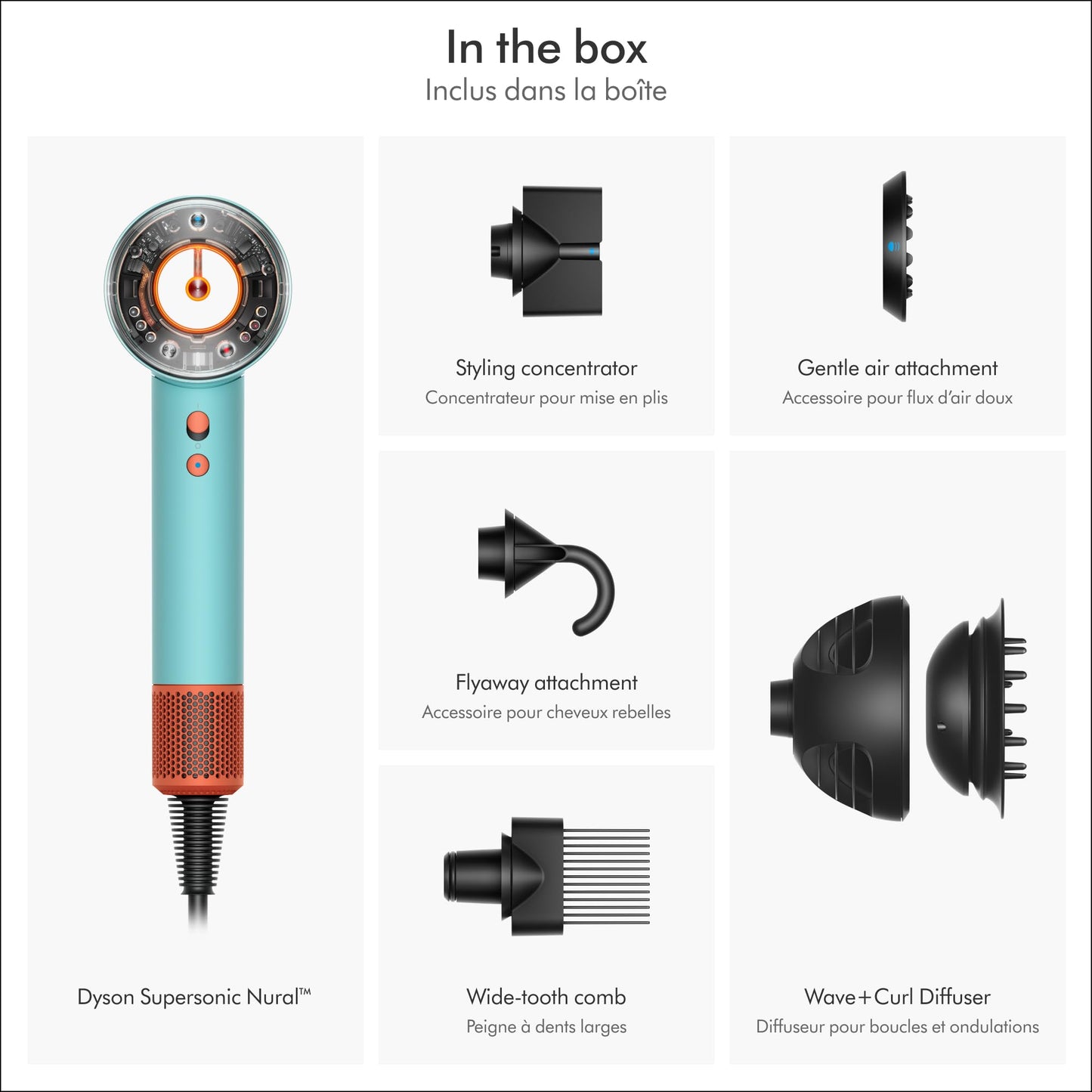Dyson Supersonic™ Nural hair dryer - Ceramic Patina/Topaz