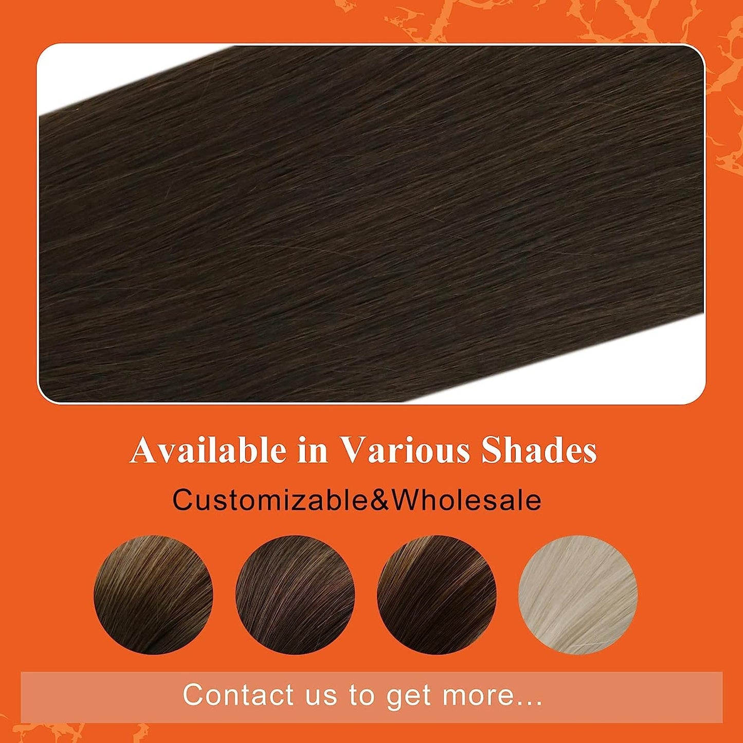 Full Shine Cold Fusion Prebonded Human Hair Extensions with Microbeads Color 18 Ash Blonde Highlighted 613 Blonde Micro Link Straight Hair 22 Inch Natural Hair Extensions for Women 50 Strands