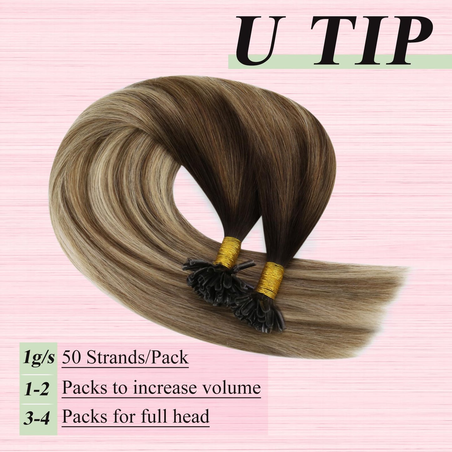 REMY premium Micro Link Hair Extensions Highlight Micro Loop Hair Extensions Real Human Hair Light Brown Highlights Blonde Micro Extensions Real Human Hair Add Hair Volume 18 Inch 50s/50g