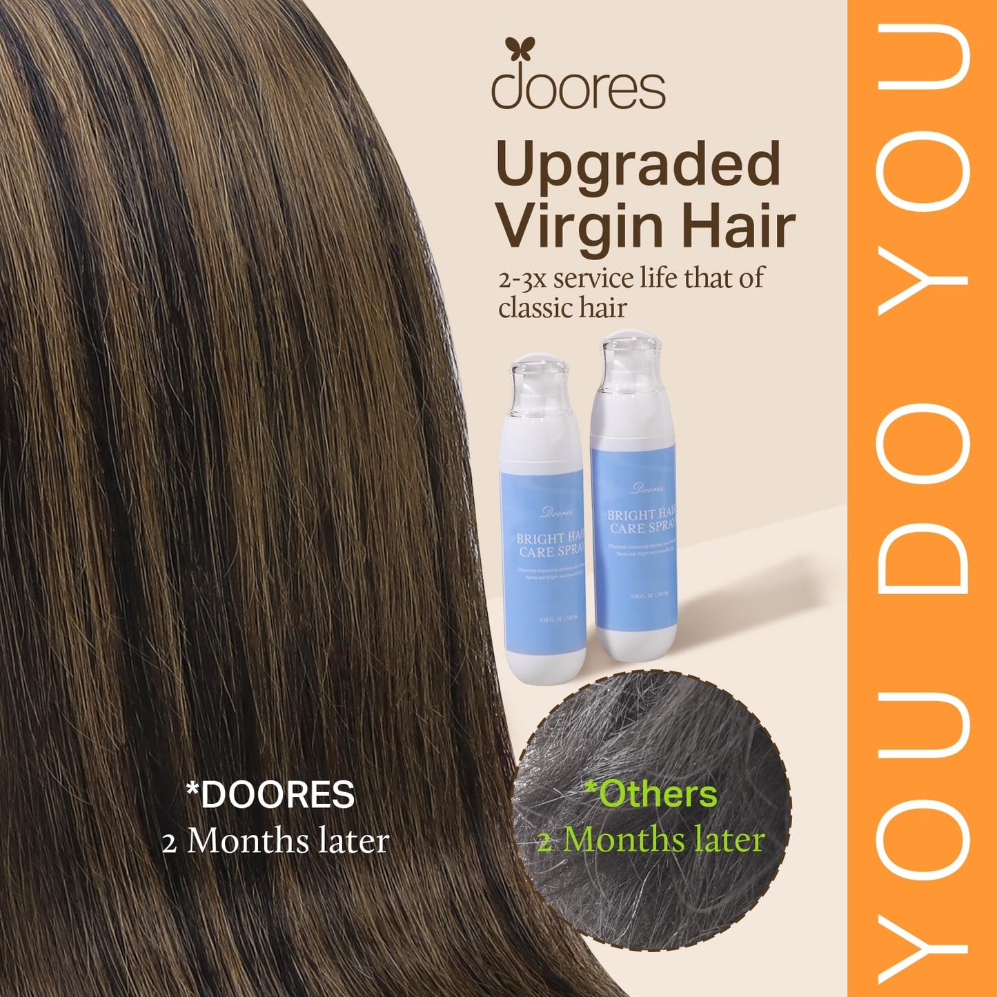 DOORES Seamless Clip in Hair Extensions Real Human Hair, Jet Black 150g 7pcs 20 Inch, Hair Extensions Clip in Human Hair Extensions Clip ins with Thin Weft Thick Straight Hair