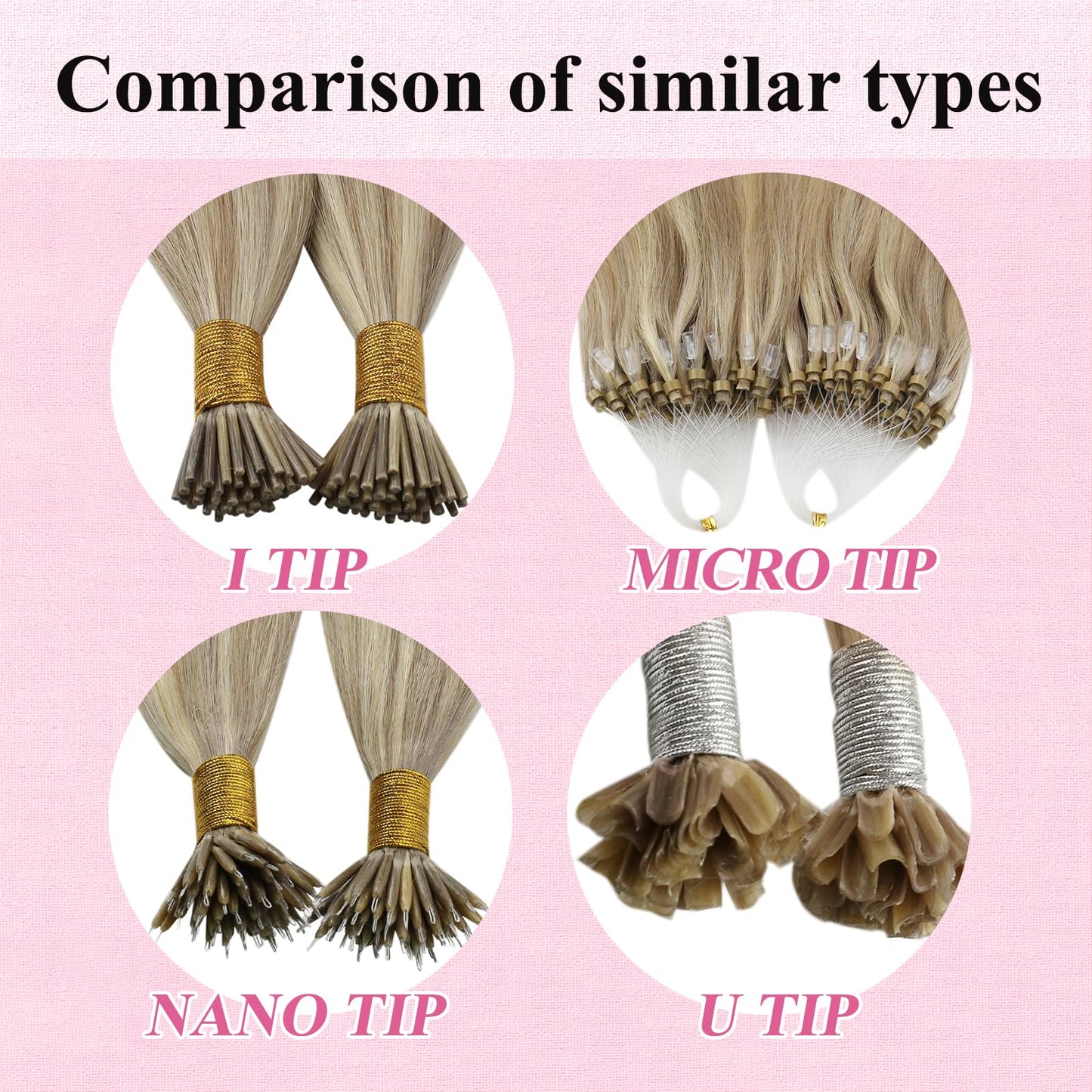 REMY premium Micro Link Hair Extensions Highlight Micro Loop Hair Extensions Real Human Hair Light Brown Highlights Blonde Micro Extensions Real Human Hair Add Hair Volume 18 Inch 50s/50g