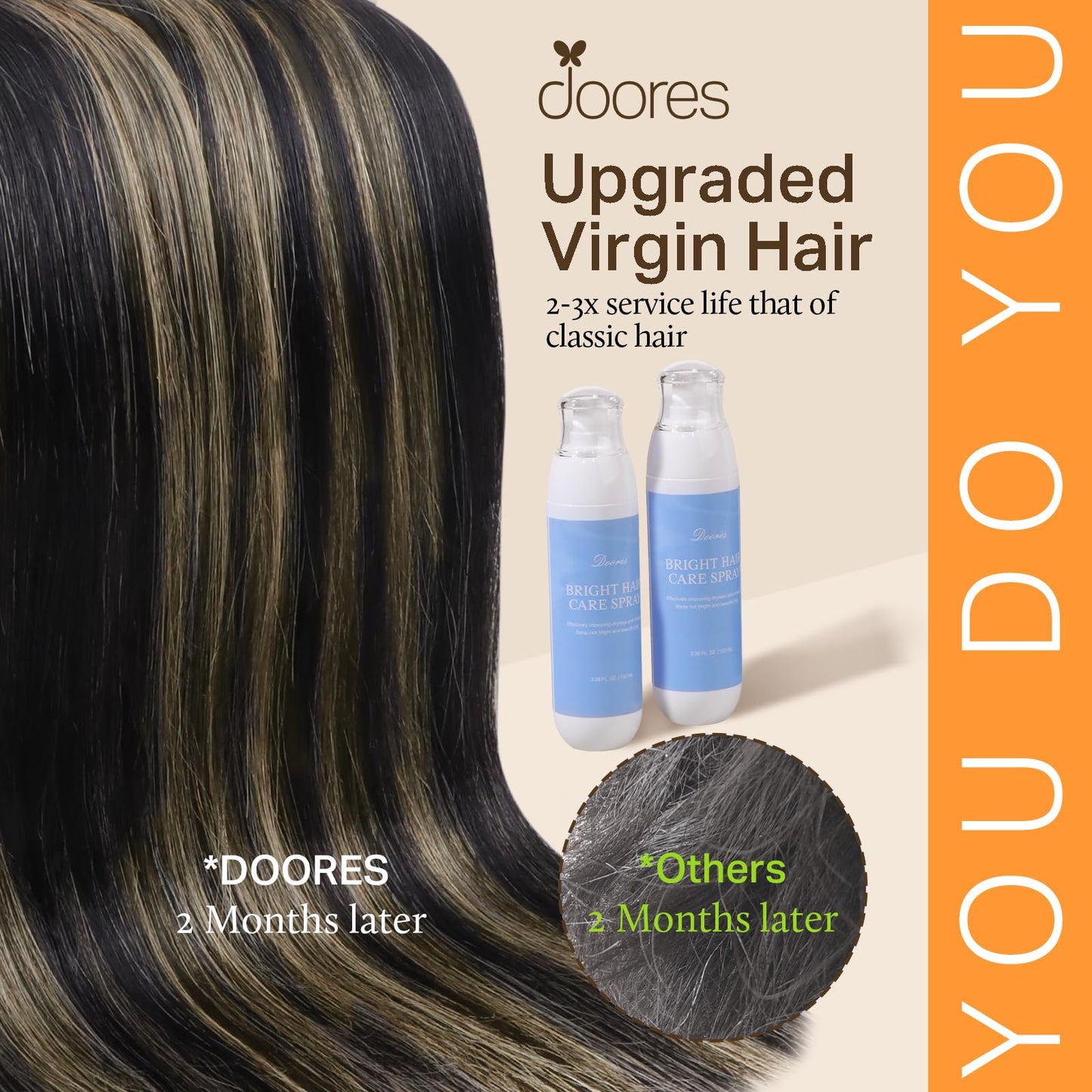 DOORES Seamless Clip in Hair Extensions Real Human Hair, Jet Black 150g 7pcs 20 Inch, Hair Extensions Clip in Human Hair Extensions Clip ins with Thin Weft Thick Straight Hair