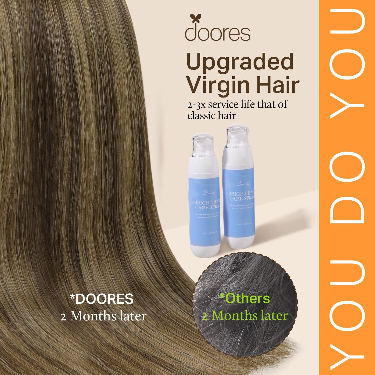 DOORES Seamless Clip in Hair Extensions Real Human Hair, Jet Black 150g 7pcs 20 Inch, Hair Extensions Clip in Human Hair Extensions Clip ins with Thin Weft Thick Straight Hair
