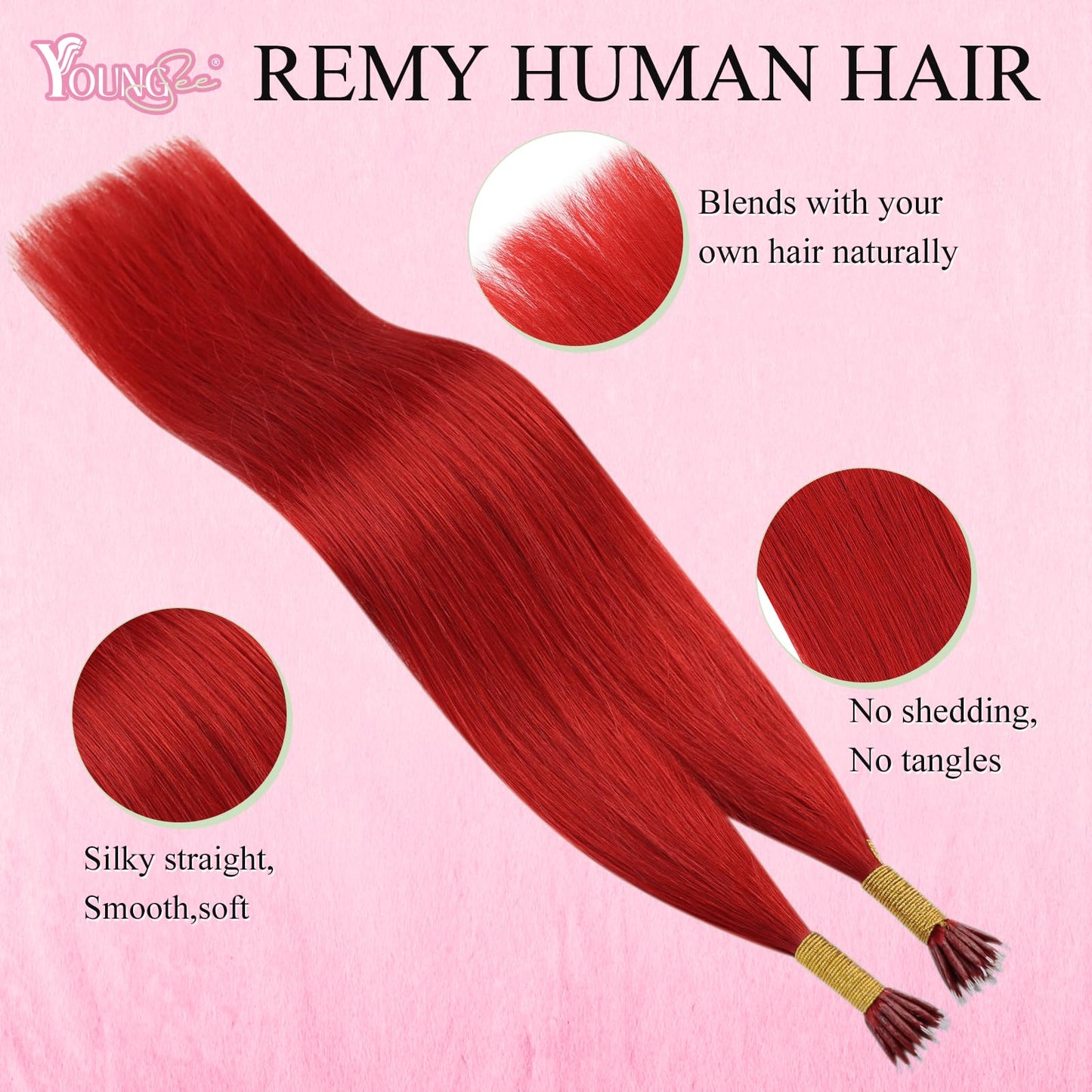 REMY premium Micro Link Hair Extensions Highlight Micro Loop Hair Extensions Real Human Hair Light Brown Highlights Blonde Micro Extensions Real Human Hair Add Hair Volume 18 Inch 50s/50g