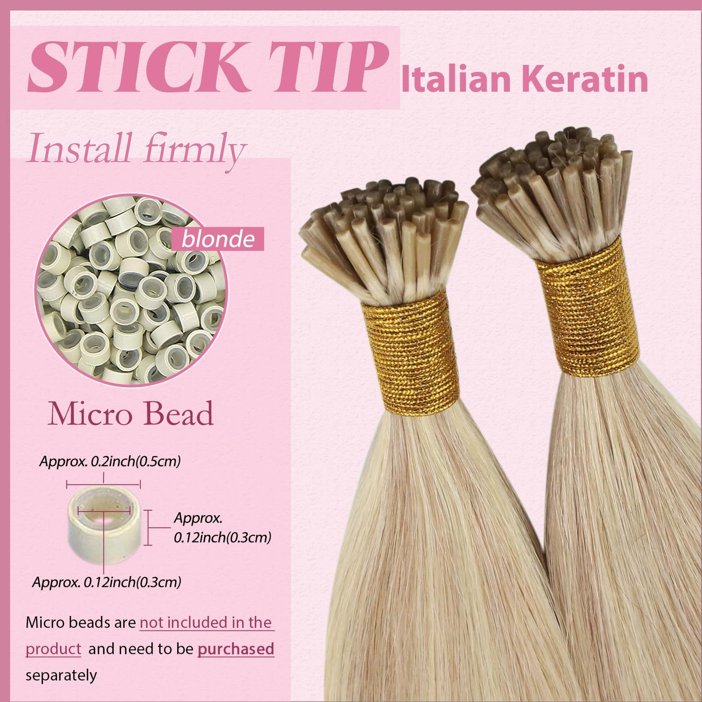 REMY premium Micro Link Hair Extensions Highlight Micro Loop Hair Extensions Real Human Hair Light Brown Highlights Blonde Micro Extensions Real Human Hair Add Hair Volume 18 Inch 50s/50g
