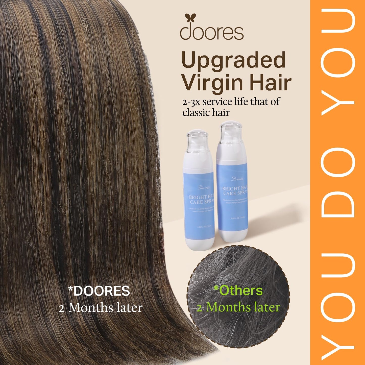 DOORES Seamless Clip in Hair Extensions Real Human Hair, Jet Black 150g 7pcs 20 Inch, Hair Extensions Clip in Human Hair Extensions Clip ins with Thin Weft Thick Straight Hair
